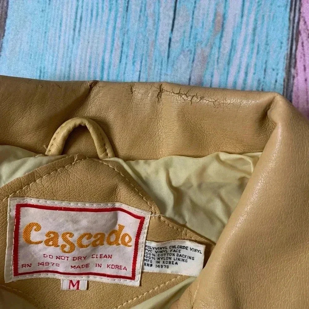 Vintage cascade button down shacket size medium - image 9